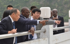 President Kabila visiting China's Three Gorges Dam