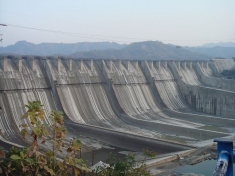 The World Bank-funded Sardar Sarovar Dam in India