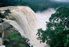 Athirappilly waterfall, Chalakudy River