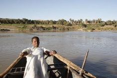The Nile River in Sudan.