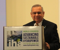 Dr. Refaat Abdel-Malek, President of the International Hydropower Association