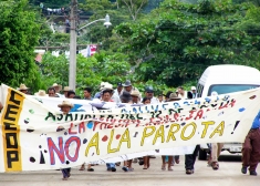 Communities March Against La Parota Dam