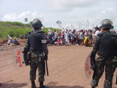 Police Threaten MAB Protesters at Tucuruí Dam