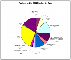Fig. 5: CDM Projects by Type