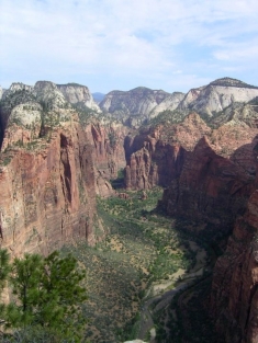 Zion Canyon and the unassuming Virgin River that created it. Utah is a member of the WCI.