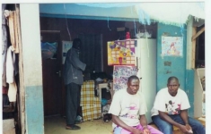 A Gambian stationery shop laundering stolen World Bank money