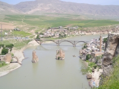The ancient town of Hasankeyf would be flooded by the Ilisu Dam