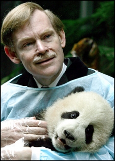 World Bank President Zoellick with a Friend