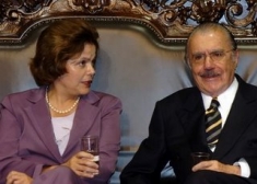 Dilma and José Sarney talking business