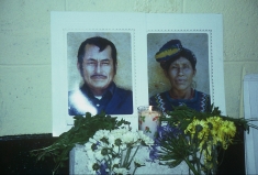 Photos of those lost in the 1980s massacres.