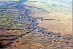 A desert river
