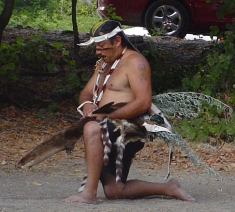 Leaf Hillman, member of the Karuk Tribe, fights for the Klamath River's restoration