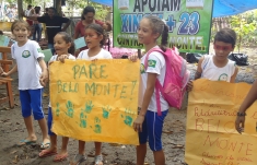 Kids in Brazil asked for the stop of the Belo Monte Dam during the Rio+20 conference in June 2012.