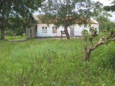 This chapel was one of Akanyakrom's community buildings that has not been replaced by the Bui Dam authorities.