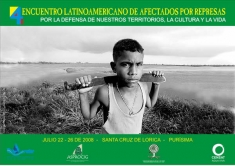 Poster from Third Latin America Meeting of Dam-Affected People