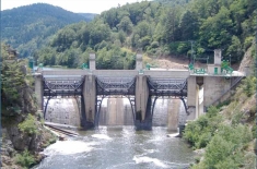 The Poutès Dam has devastated salmon runs.