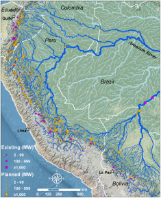 Hydroelectric Dams of the Andean Amazon