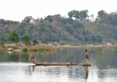 Fishers, south of Don Khone Island, Laos