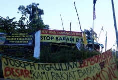 Indigenous Peoples at Proposed Baram Dam Site have never given consent for the dam to be built or for logging and other preparatory works to proceed.