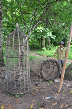 One Type of Fish Trap used in the Heng Sahong Village