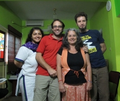 Jason met with partners from JA! and Greenpeace-Africa on his trip to Mozambique in March, 2013.