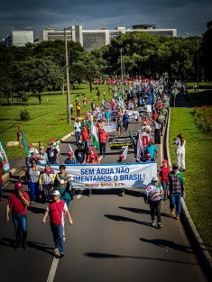March in Brasilia on World Water Day (March 22, 2018)