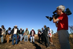 Shooting Standing on Sacred Ground in Australia