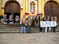 Chiapas Mexico, solidarity with Temaca