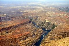 A dam has been proposed for the Batoka Gorge World Heritage Site in Zimbabwe/Zambia.