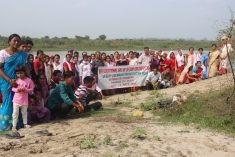 Day of action 2016 at Suabansiri Downstream, Assam, India
