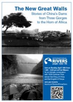 The New Great Walls: International Rivers event on April 15, 2012