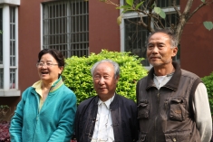 Wang Yong Chen, a resident of Liuku and Dr. Yu Xiao Gang