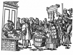 The sale of Medieval indulgences