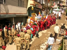 Protest against Teesta dams in Sikkim