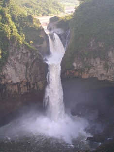 The San Rafael Falls would be affected by the Coca Coda Sinclair Dam