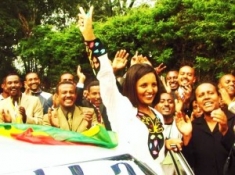 Birtukan Mideksa is currently a political prisoner in Ethiopia