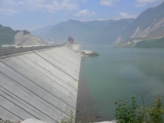Zipingpu Dam on the Min River