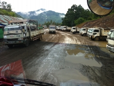 Trucks Line Dam Access Road