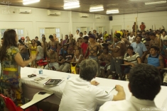The meeting on Feb. 14 brought together 300 indigenous leaders, the federal government and Norte Energia