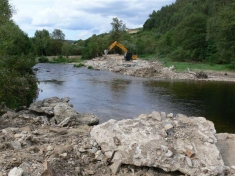 Demolition of Presa de Rubeiras on Spain's Eo River